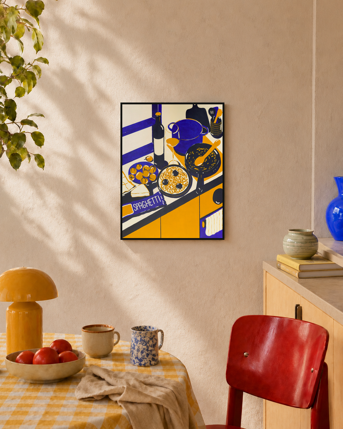 Cooking Dinner Art Print
