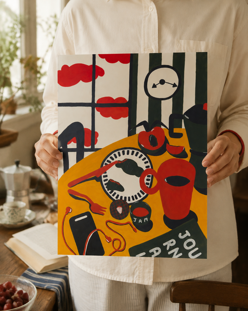 Morning Coffee Art Print
